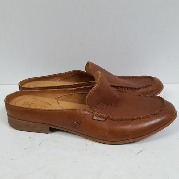 born graham leather mules